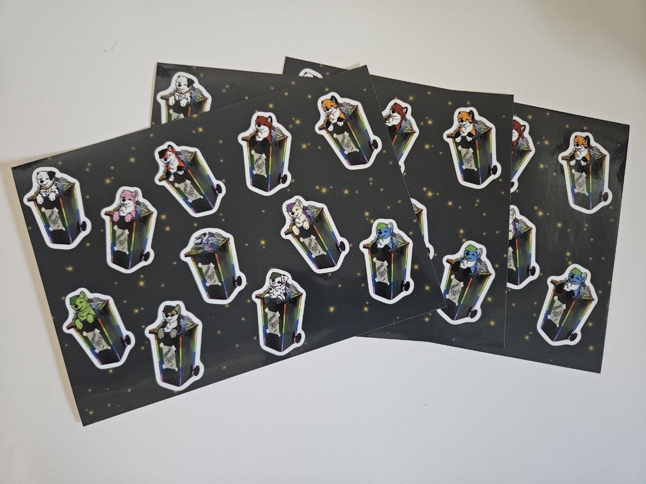 Gaming Trash Sticker Sheet - Zeris Creations